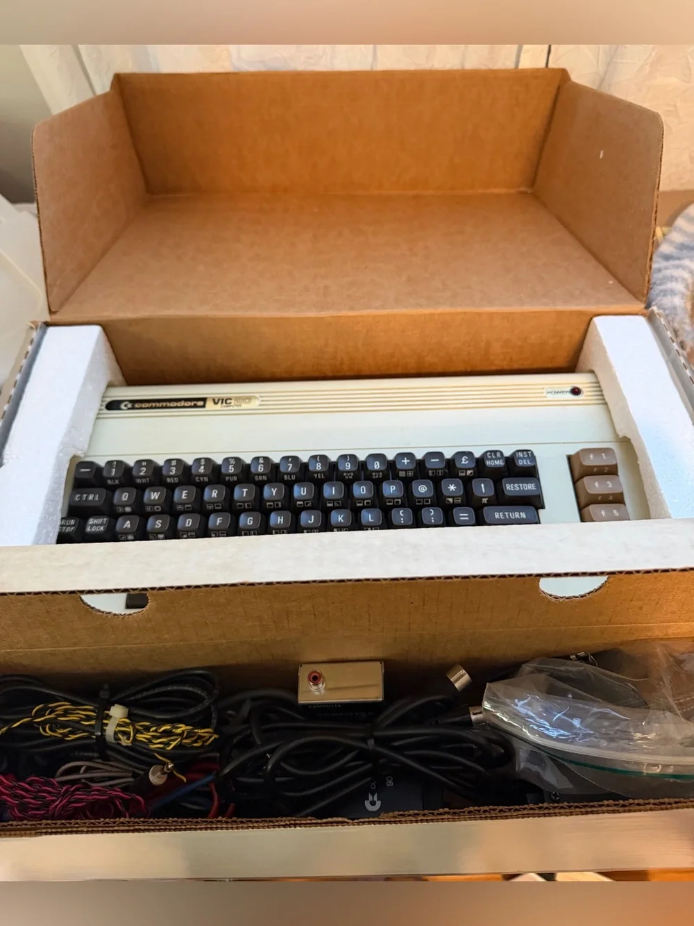 Vintage Commodore VIC-20 Computer - Complete in Original Box w/ Everything